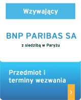 Przedmiot i terminy wezwania