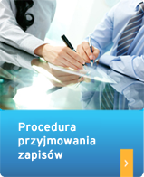 Procedura przyjmowania zapisów